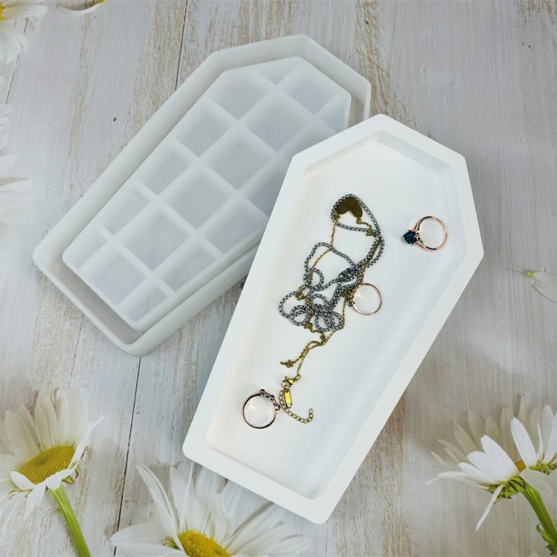 Serving Tray Mold - Forma żywiczna na Halloween w kształcie