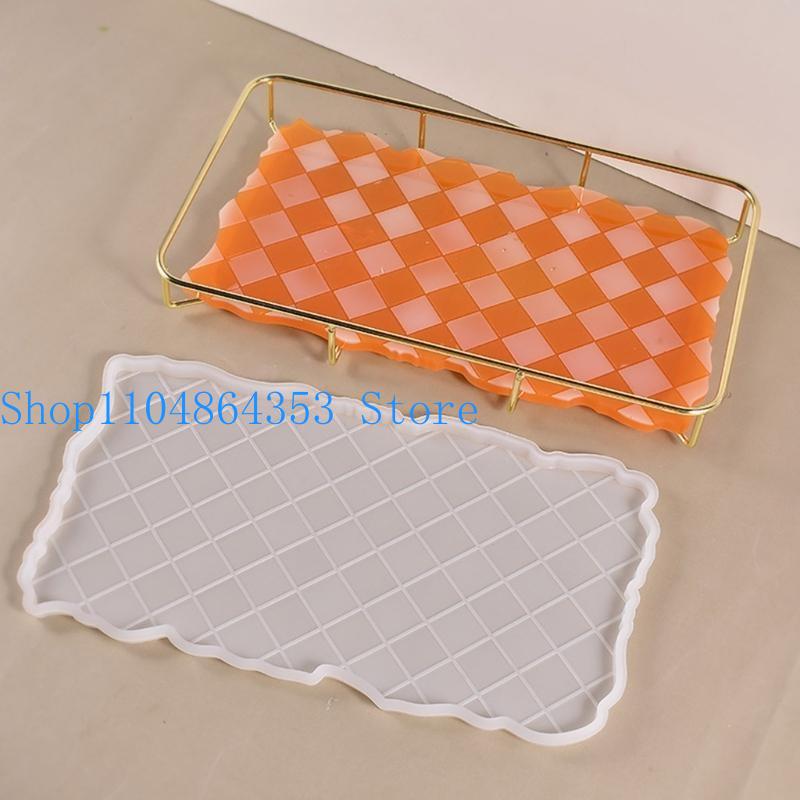 Serving Tray Mold - 652F Taca szachownica Formy do odlewania