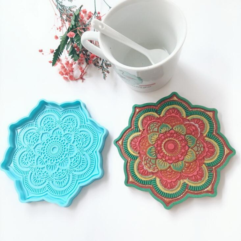 Mandala Coaster Silicone Mold  – Serving Tray Mold recenzja i cena