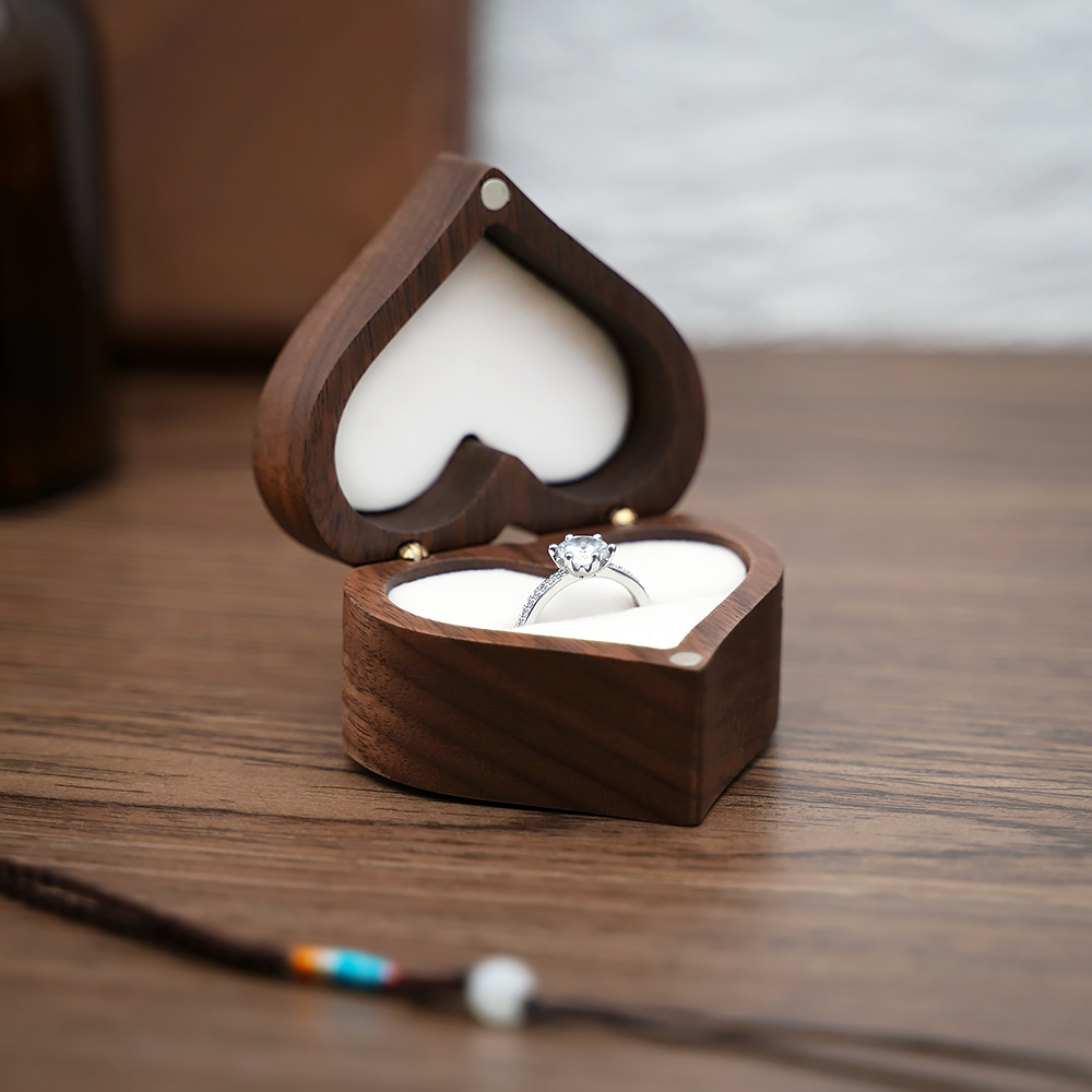 Pudełko na pierścionek na cere – Wood Ring Blank recenzja i cena