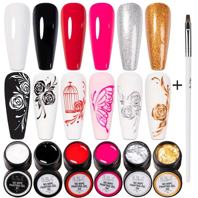 AWStorG 7Pcs/Set Not Flowing 4 – Resin Glitter Pack recenzja i cena
