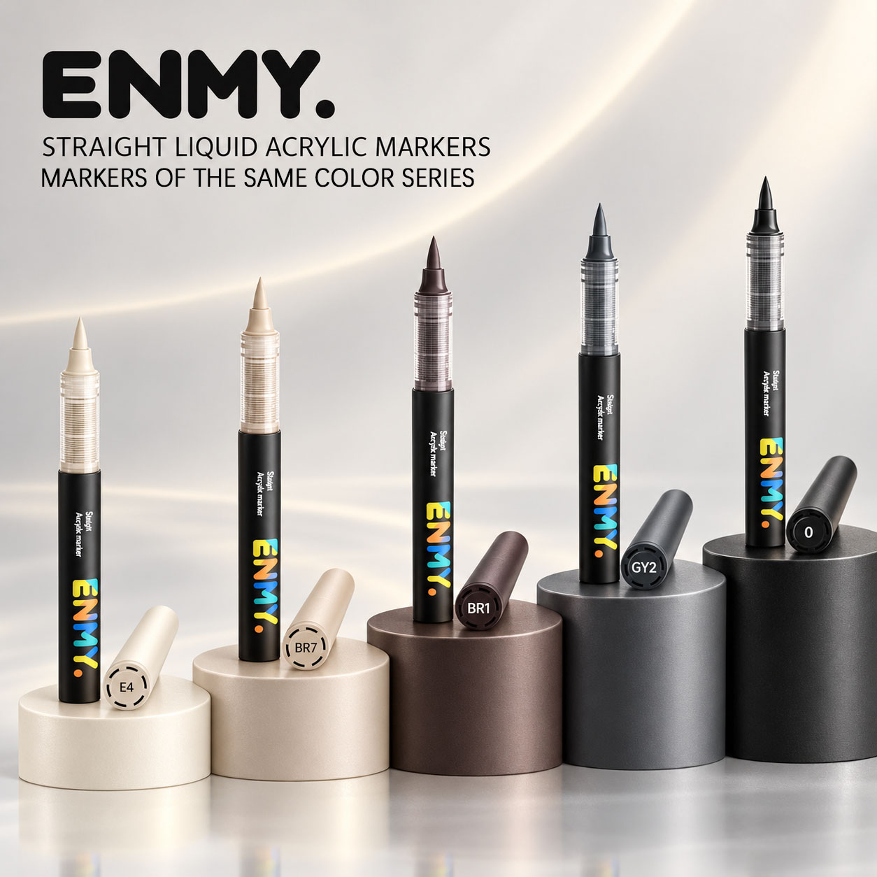 ENMY Zestaw 8 akrylowych marke – Copic Marker Sketch recenzja i cena